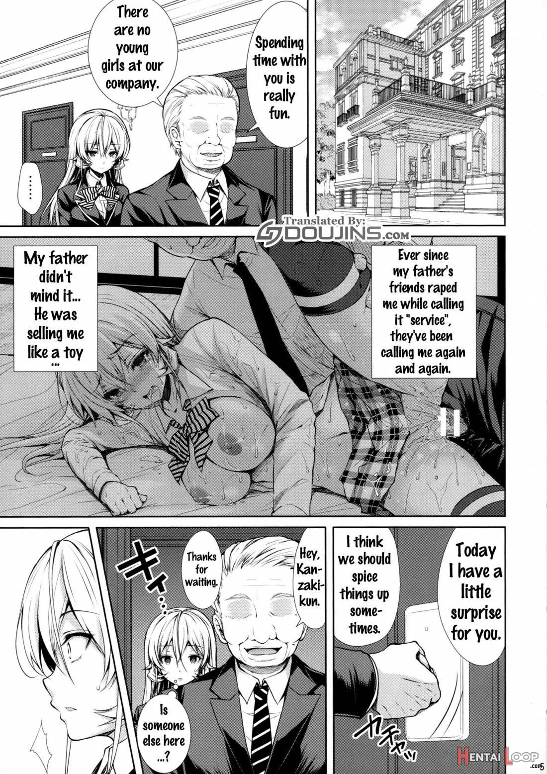 Erina-sama Ura Settai 2 Sara Me page 3