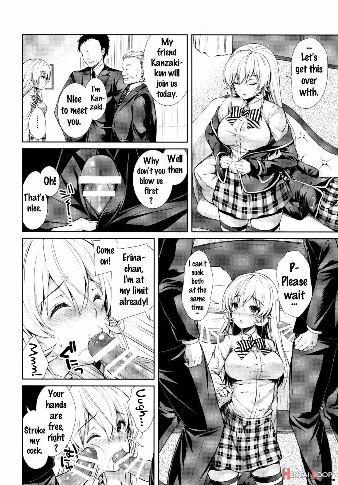 Erina-sama Ura Settai 2 Sara Me page 6