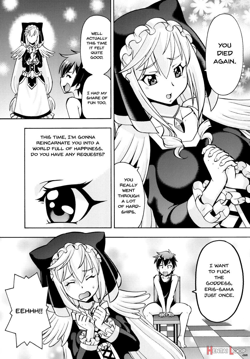 Ero Subarashii Sekai Ni Nakadashi O! 3 page 18