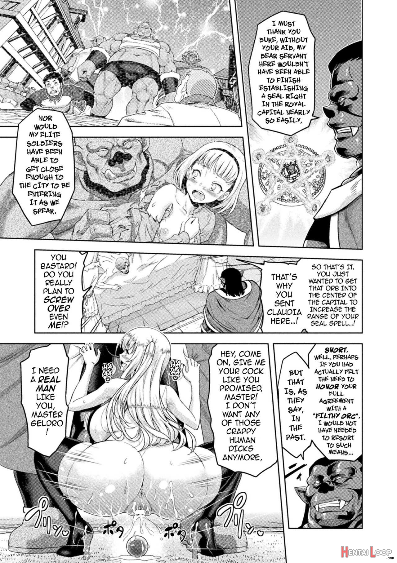 Erona Orc No Inmon Ni Okasareta Onna Kishi No Matsuro page 101