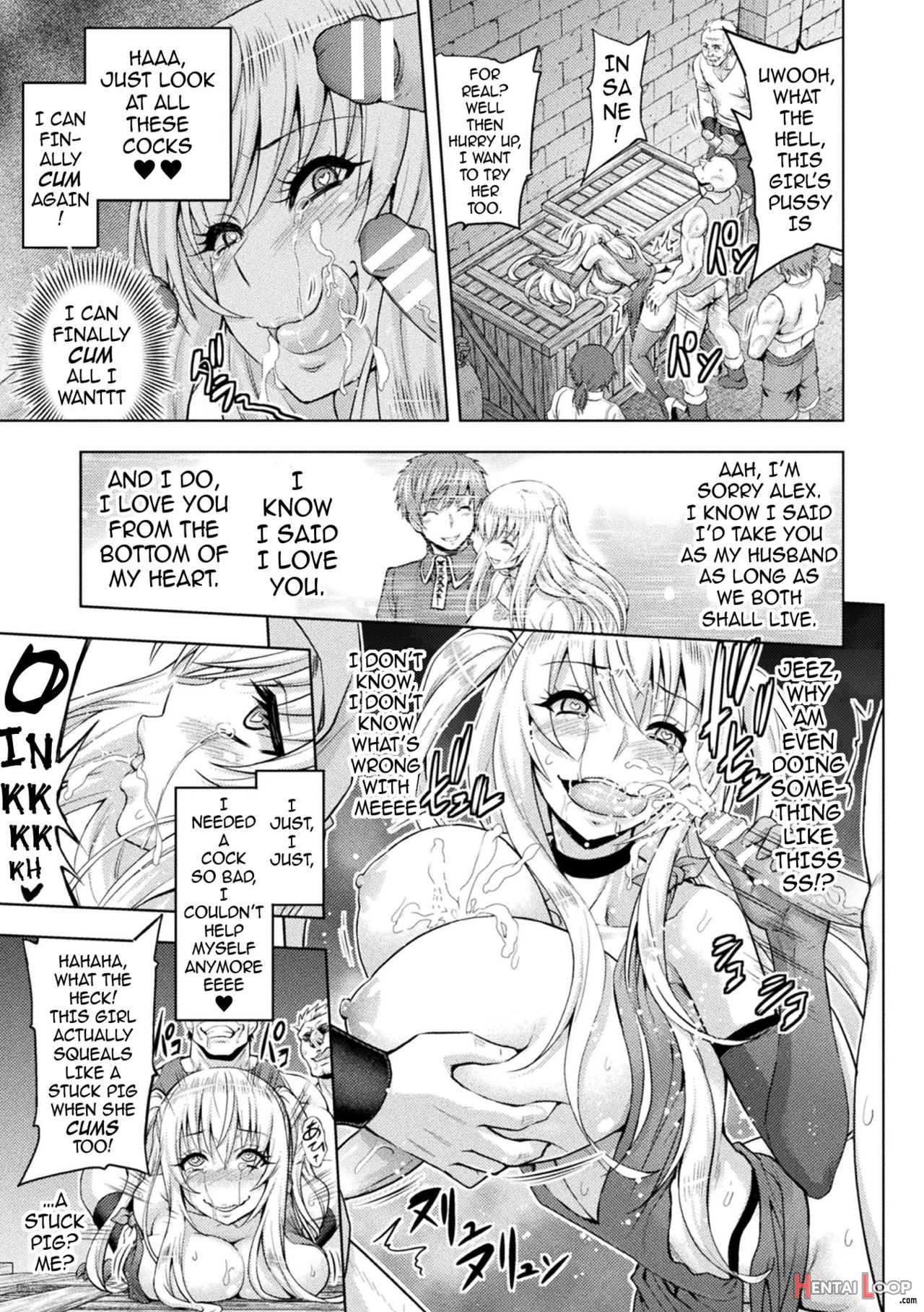 Erona Orc No Inmon Ni Okasareta Onna Kishi No Matsuro page 155