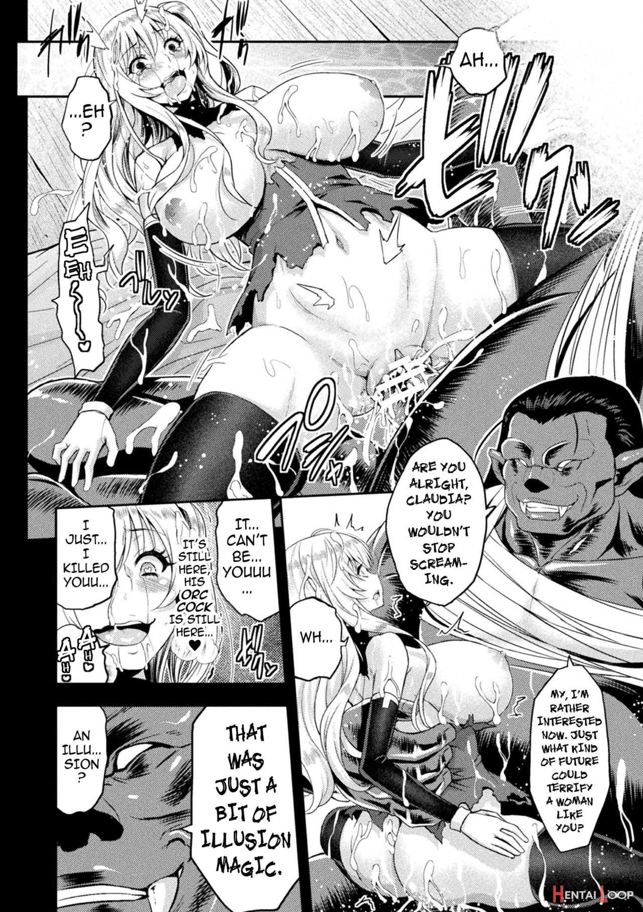 Erona Orc No Inmon Ni Okasareta Onna Kishi No Matsuro page 174