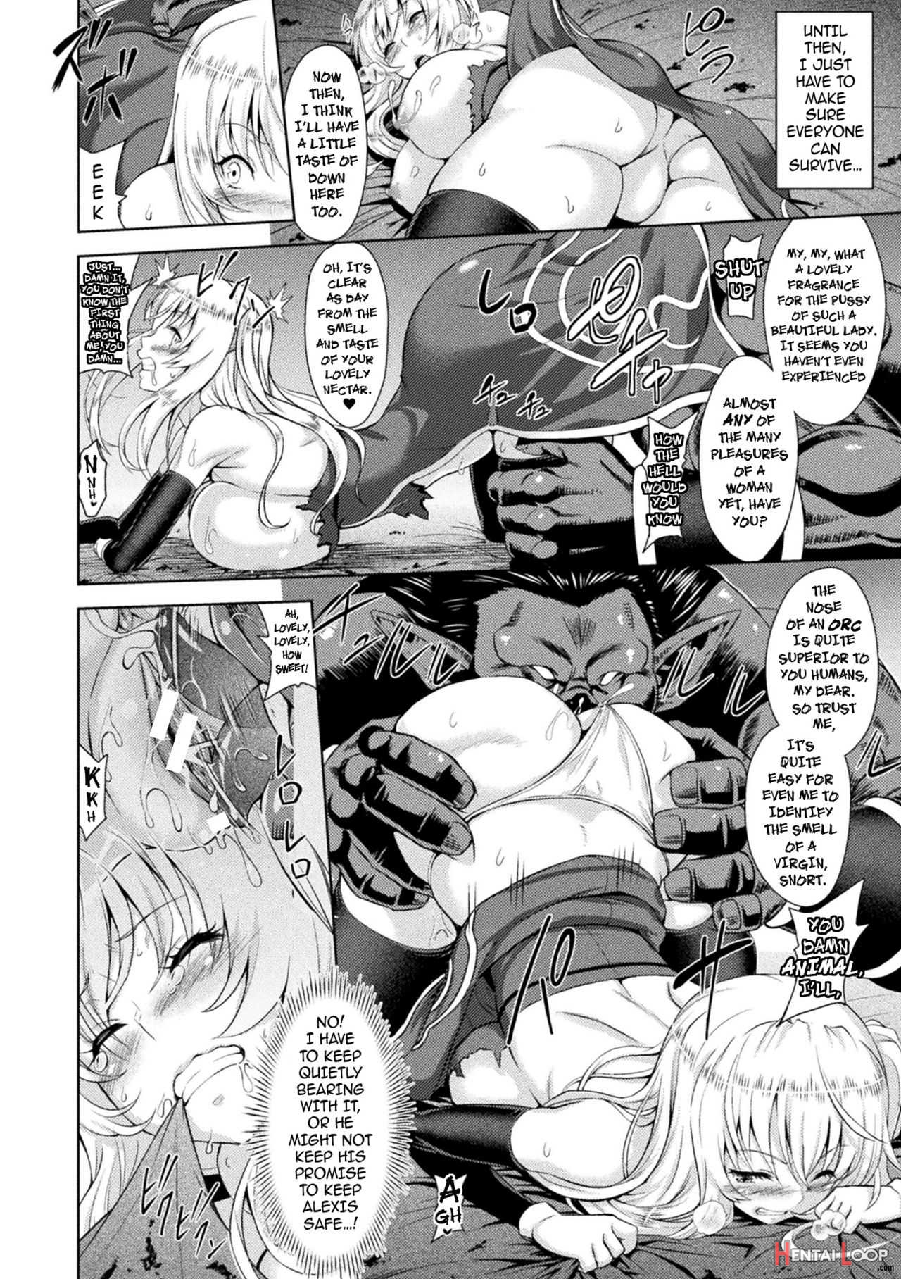 Erona Orc No Inmon Ni Okasareta Onna Kishi No Matsuro page 20