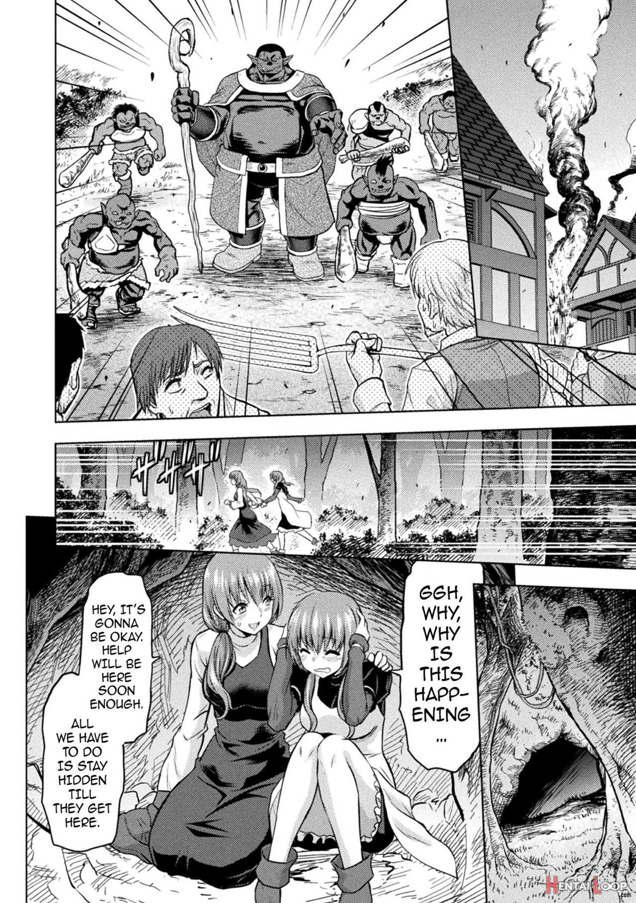 Erona Orc No Inmon Ni Okasareta Onna Kishi No Matsuro page 200