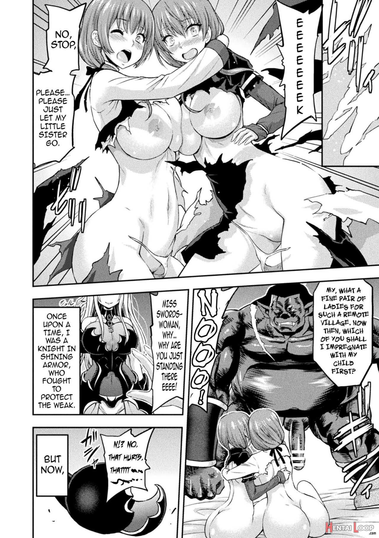 Erona Orc No Inmon Ni Okasareta Onna Kishi No Matsuro page 202