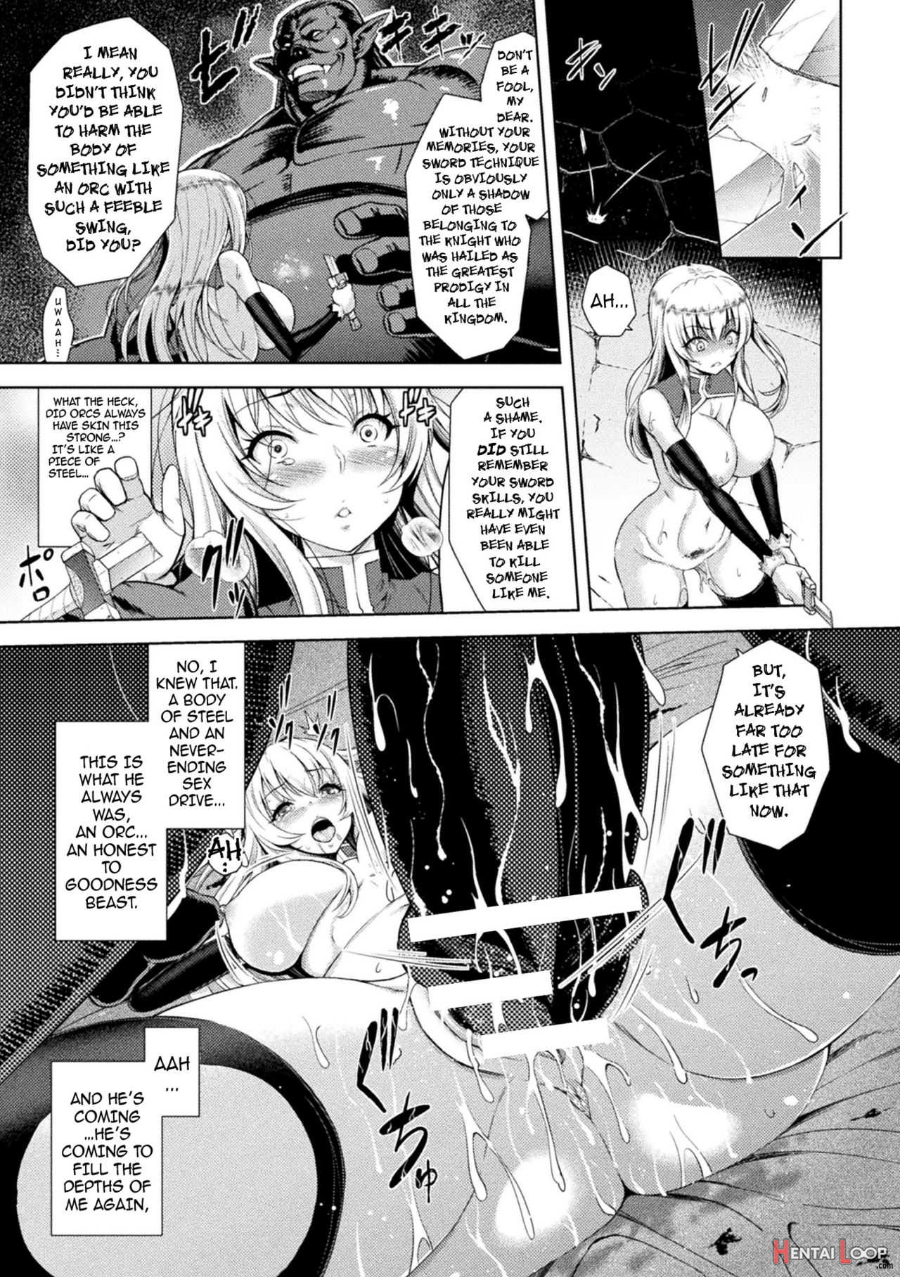 Erona Orc No Inmon Ni Okasareta Onna Kishi No Matsuro page 49