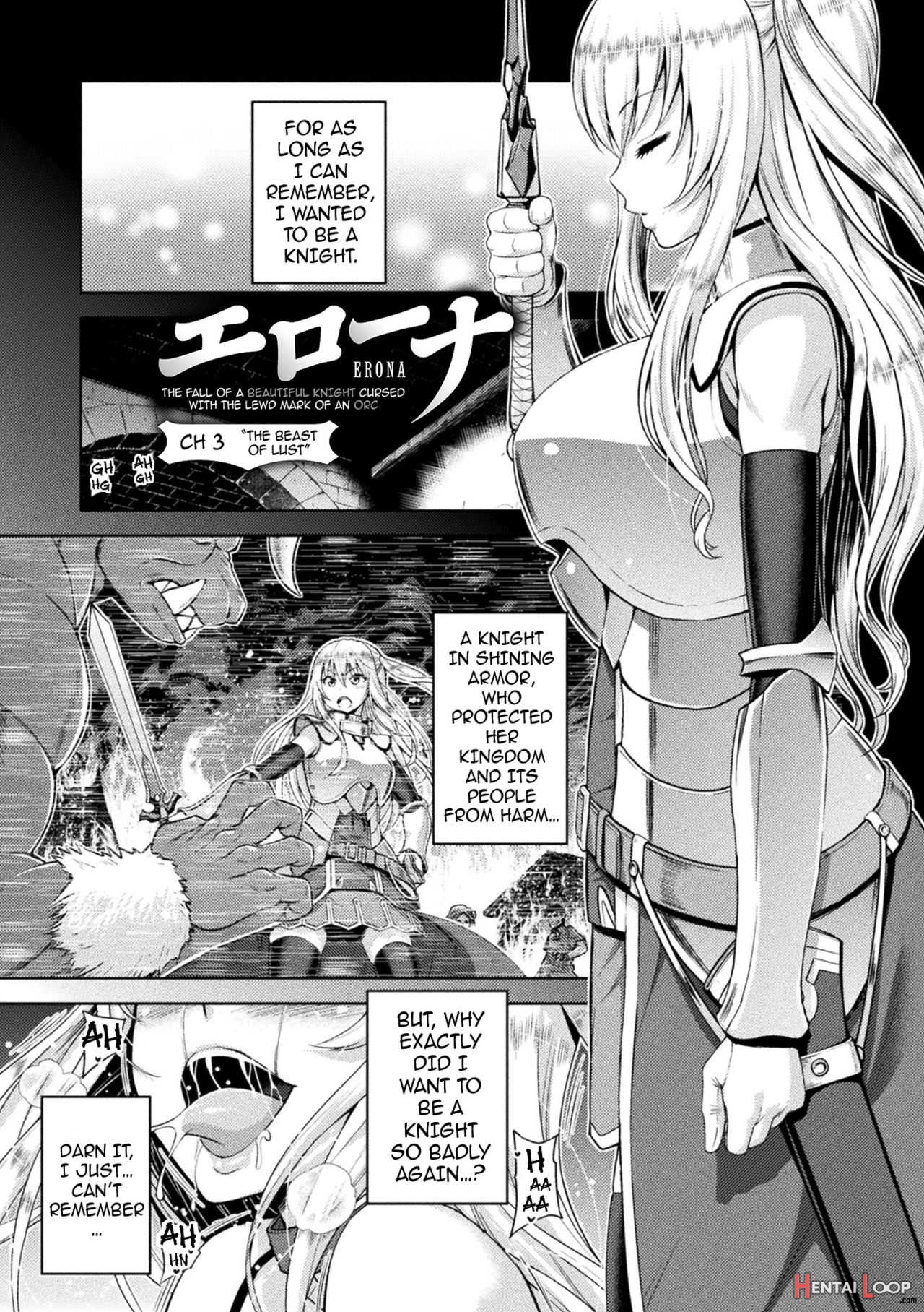 Erona Orc No Inmon Ni Okasareta Onna Kishi No Matsuro page 55