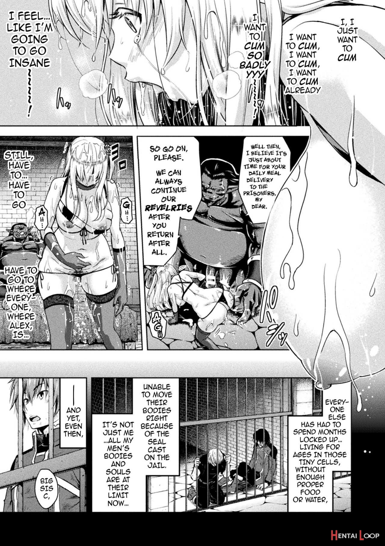 Erona Orc No Inmon Ni Okasareta Onna Kishi No Matsuro page 61