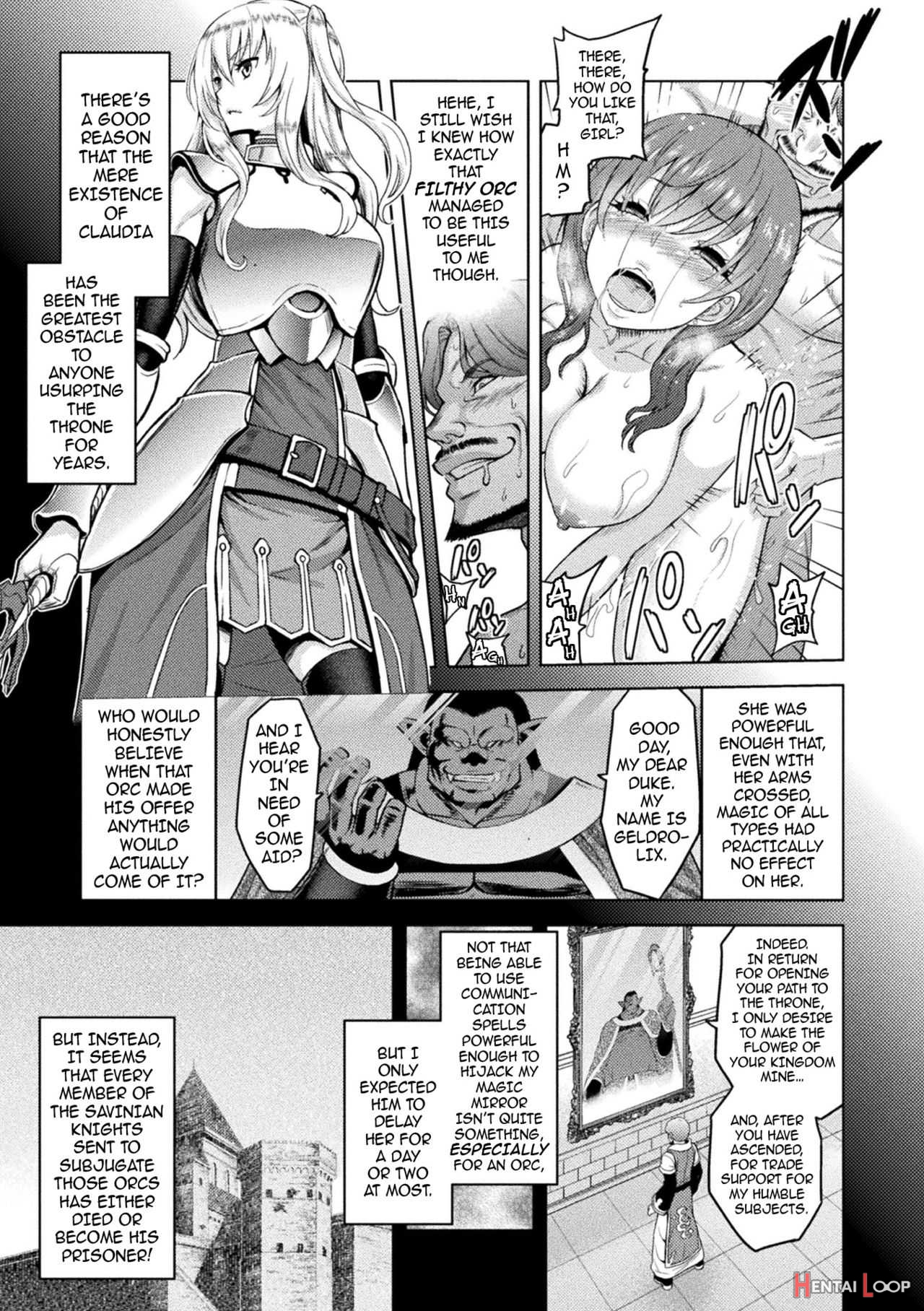 Erona Orc No Inmon Ni Okasareta Onna Kishi No Matsuro page 83