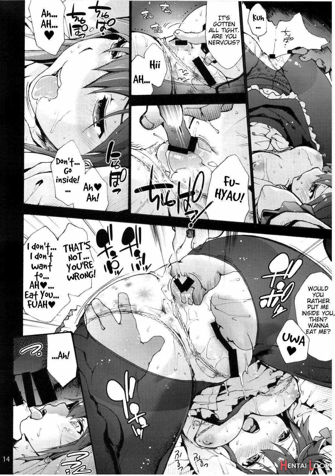Falling Iku-san Vs. Himo page 15