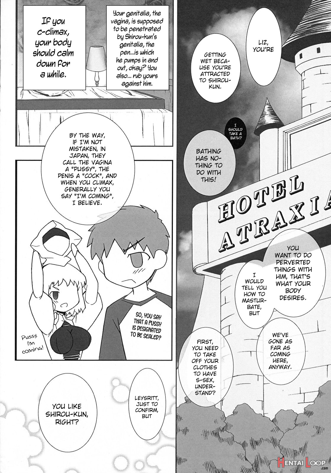 Fate/stay Night - Yappari Rizeitto page 6