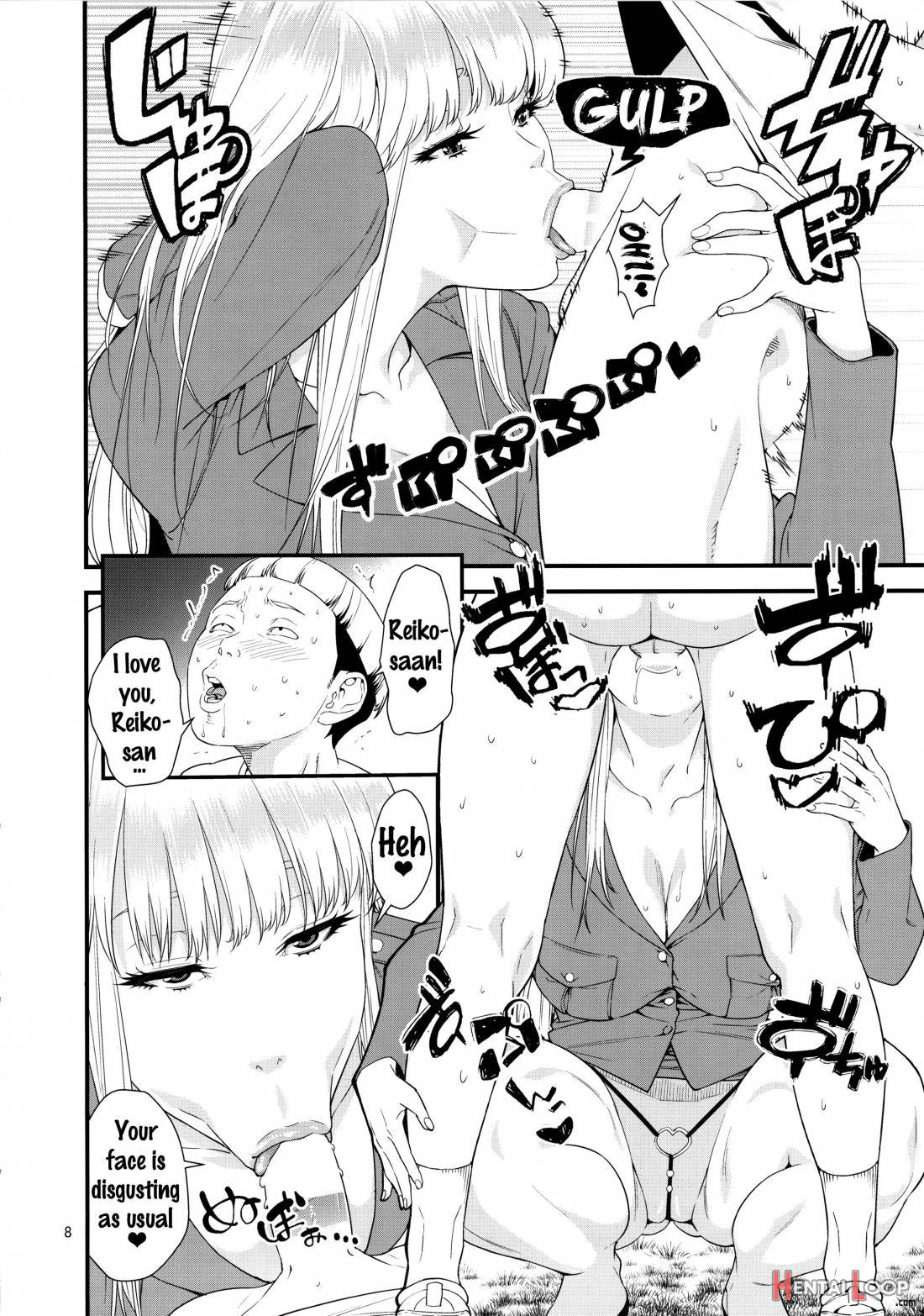Fellatio Queen Reiko No Nichijou page 7