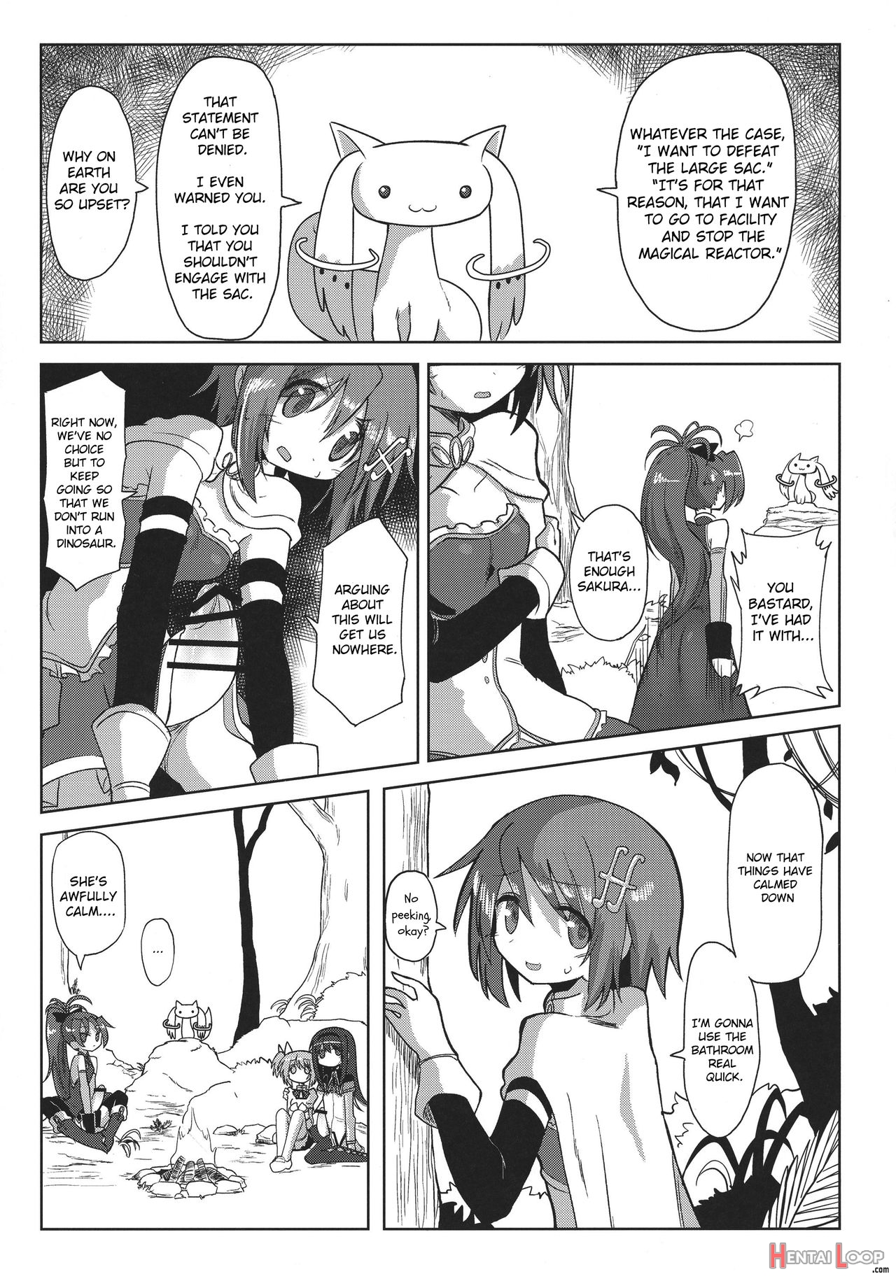 Fellatiosaurus Vs Mahou Shoujo Zenpen page 15