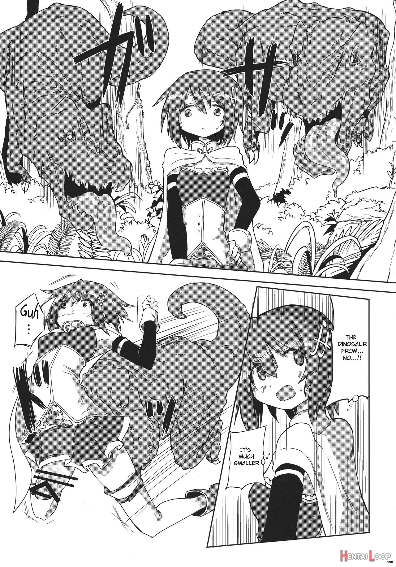 Fellatiosaurus Vs Mahou Shoujo Zenpen page 17