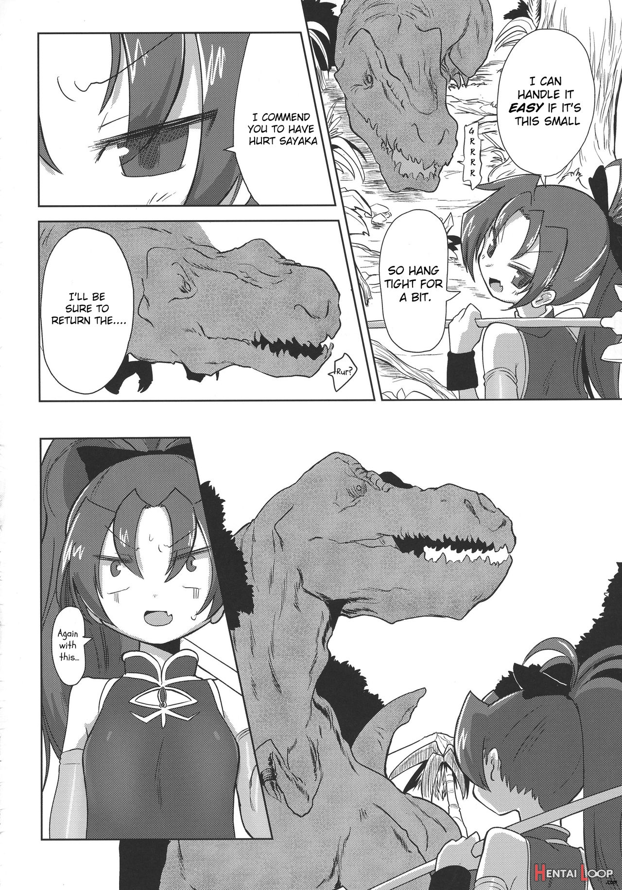 Fellatiosaurus Vs Mahou Shoujo Zenpen page 24