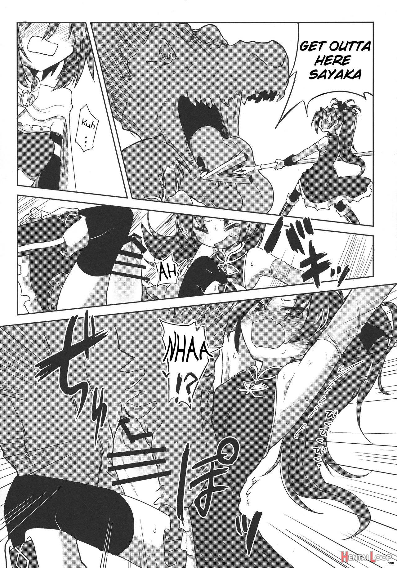 Fellatiosaurus Vs Mahou Shoujo Zenpen page 25