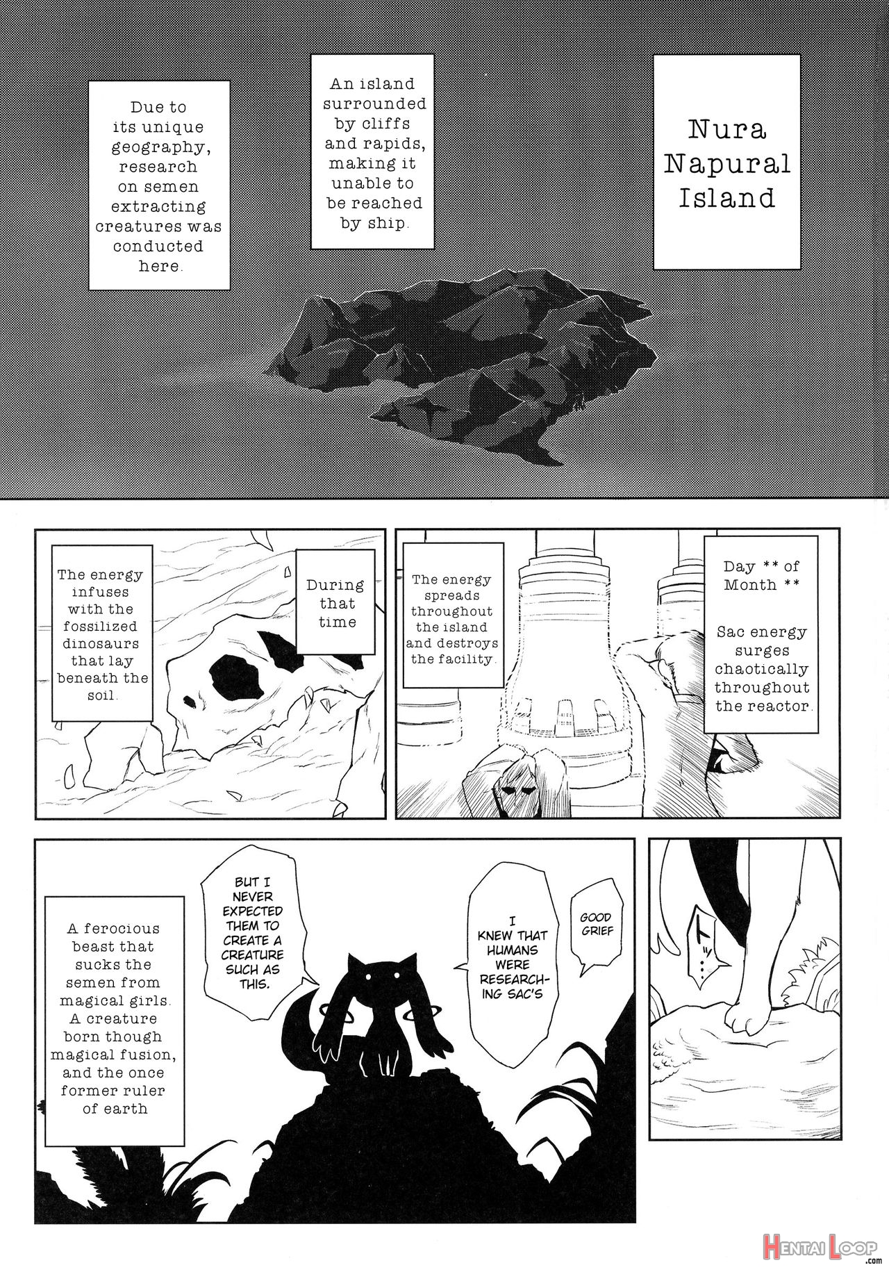Fellatiosaurus Vs Mahou Shoujo Zenpen page 3