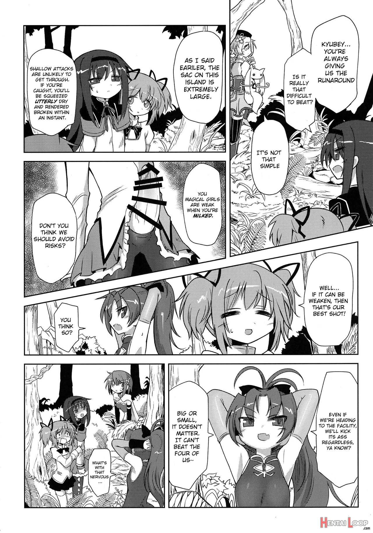 Fellatiosaurus Vs Mahou Shoujo Zenpen page 8