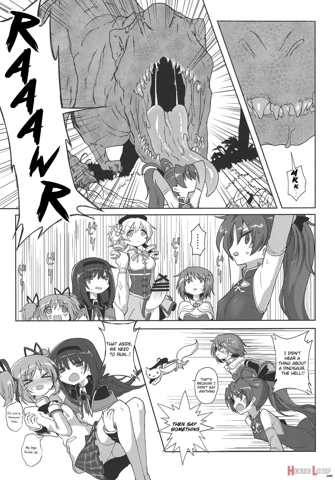Fellatiosaurus Vs Mahou Shoujo Zenpen page 9