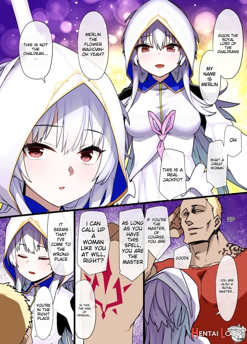 Fgo Proto Merlin Enslaved Manga page 1