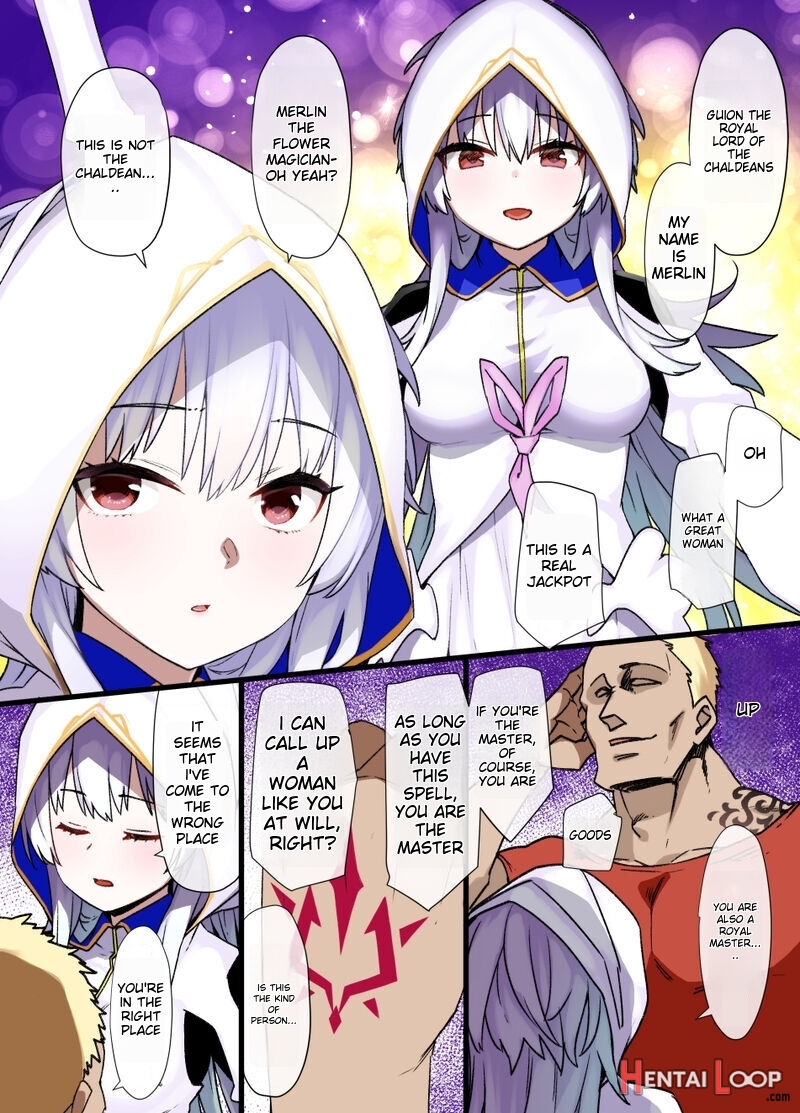 Fgo Proto Merlin Enslaved Manga page 2