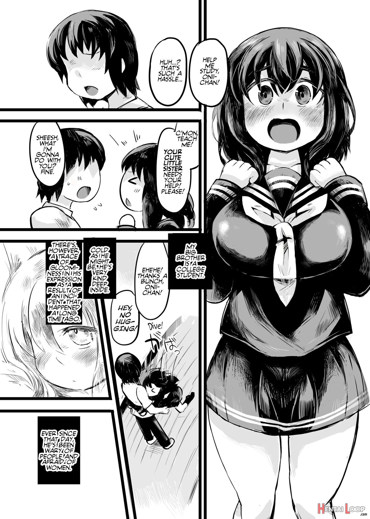 Fixing Onii-chan's Fear Of Women! page 4