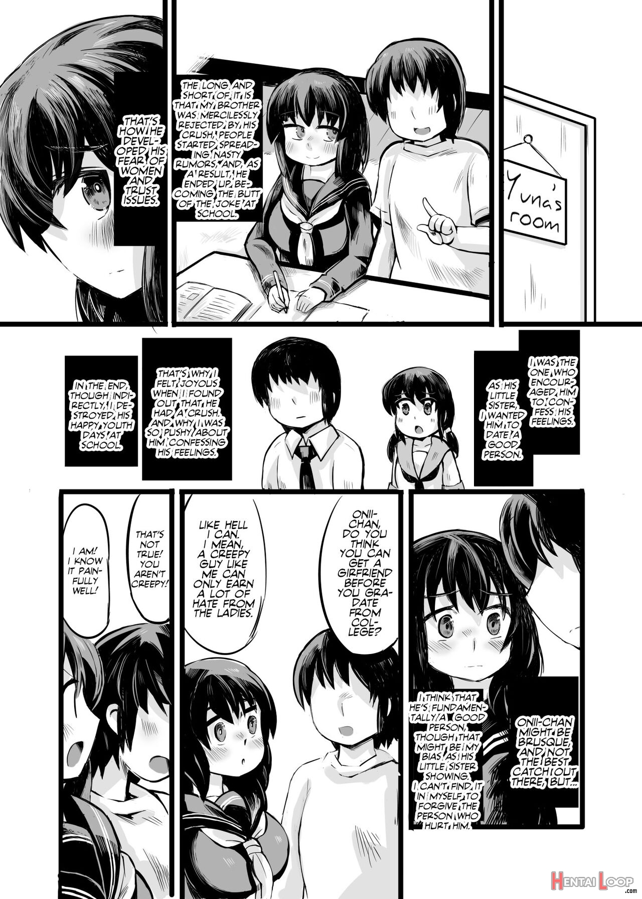 Fixing Onii-chan's Fear Of Women! page 5