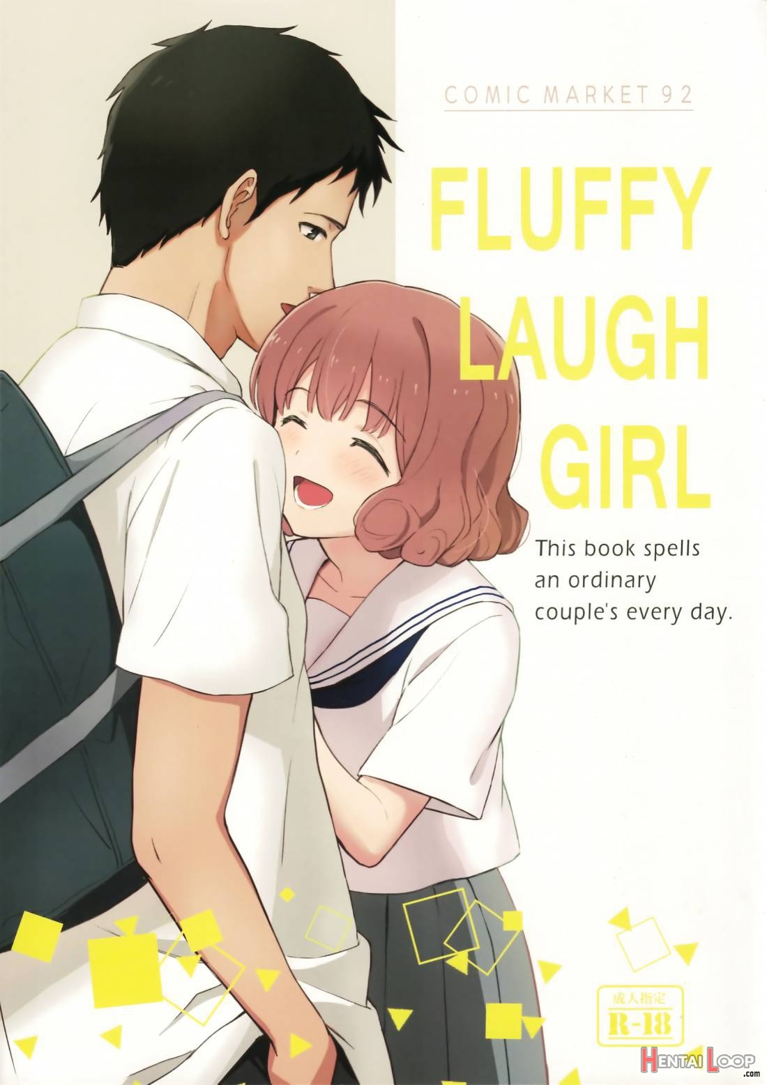 Fluffy Laugh Girl page 1
