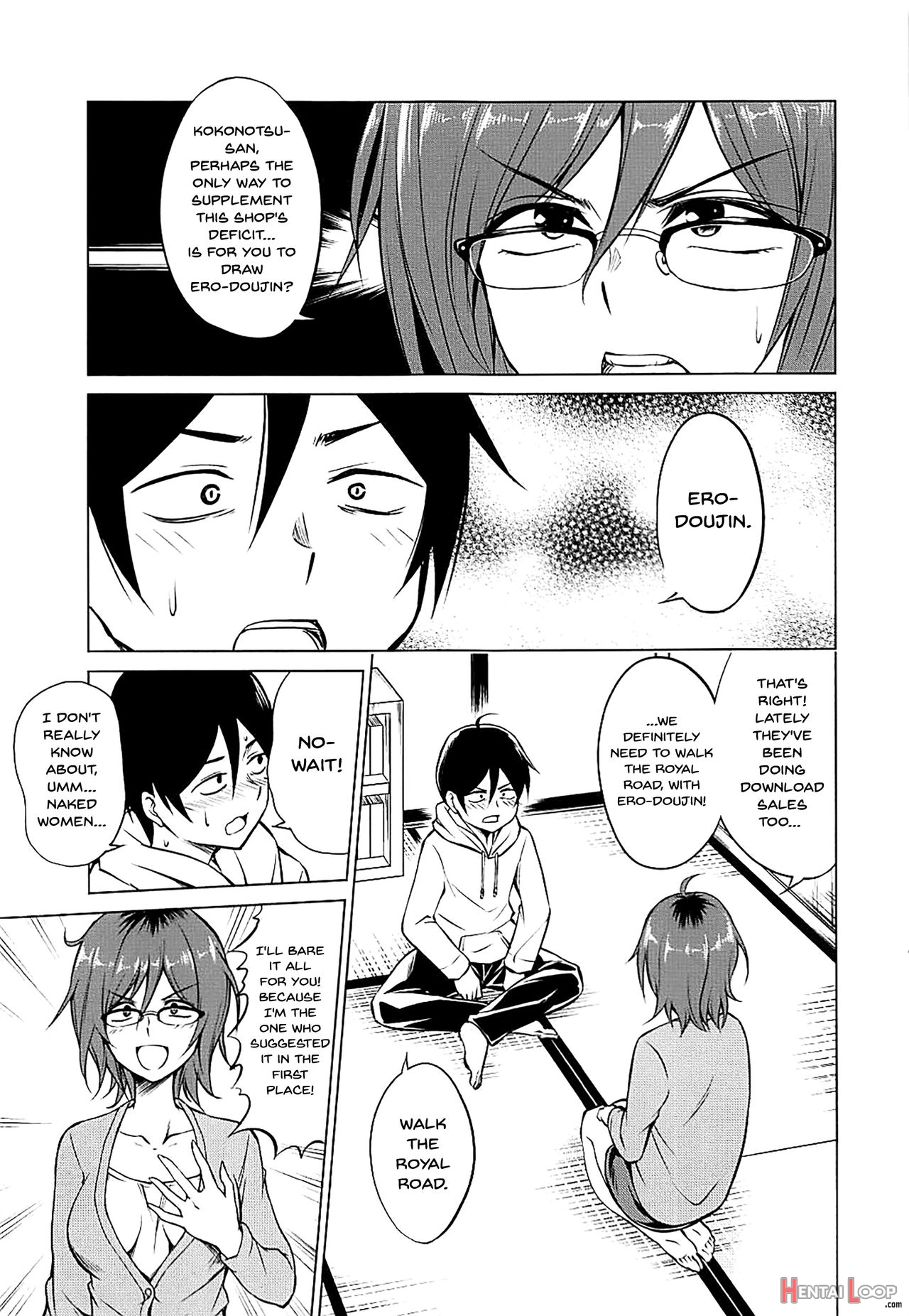 For Hajime's Ero Doujins page 2