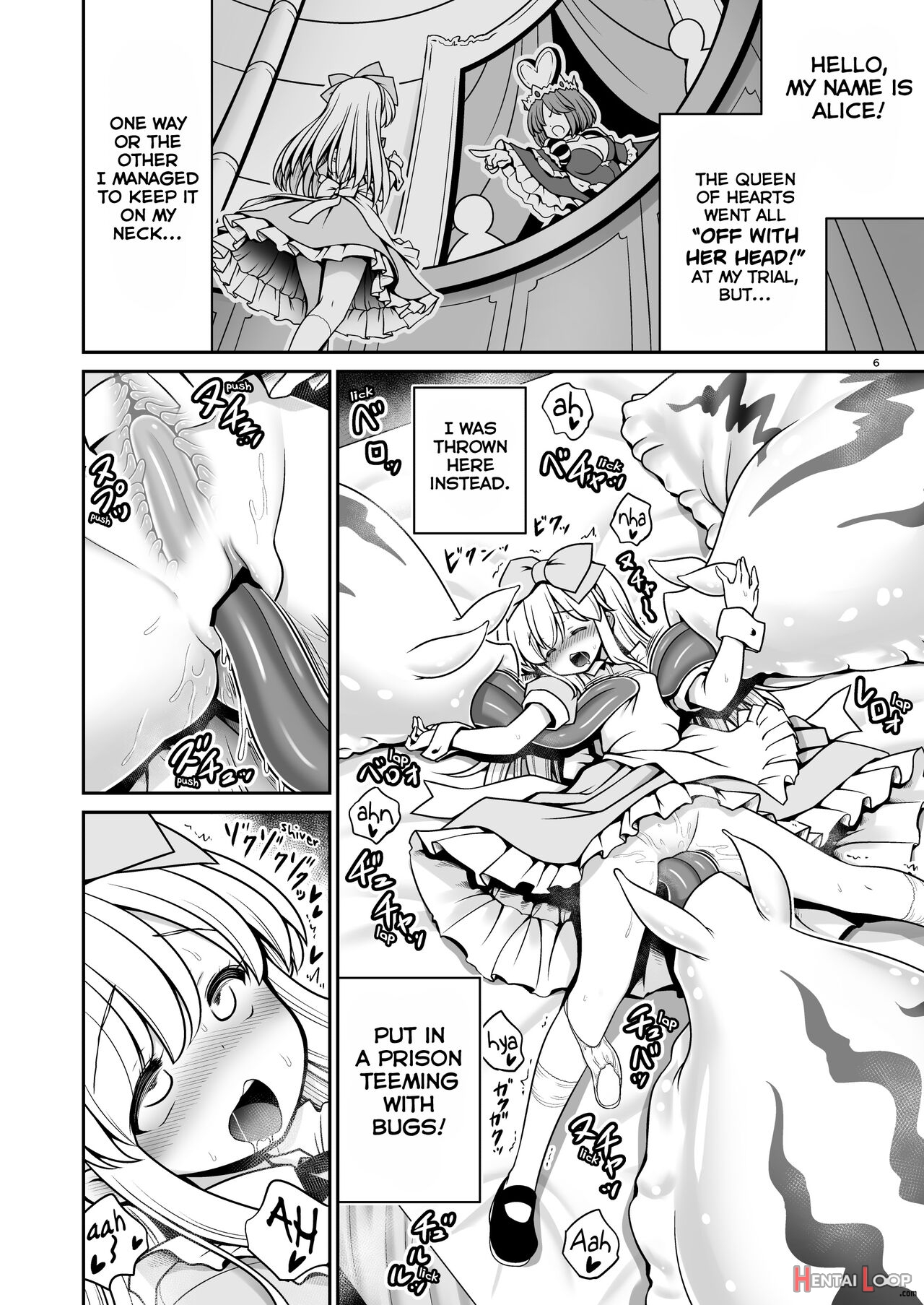 Fushigi Na Mushikan Rougoku No Alice page 6