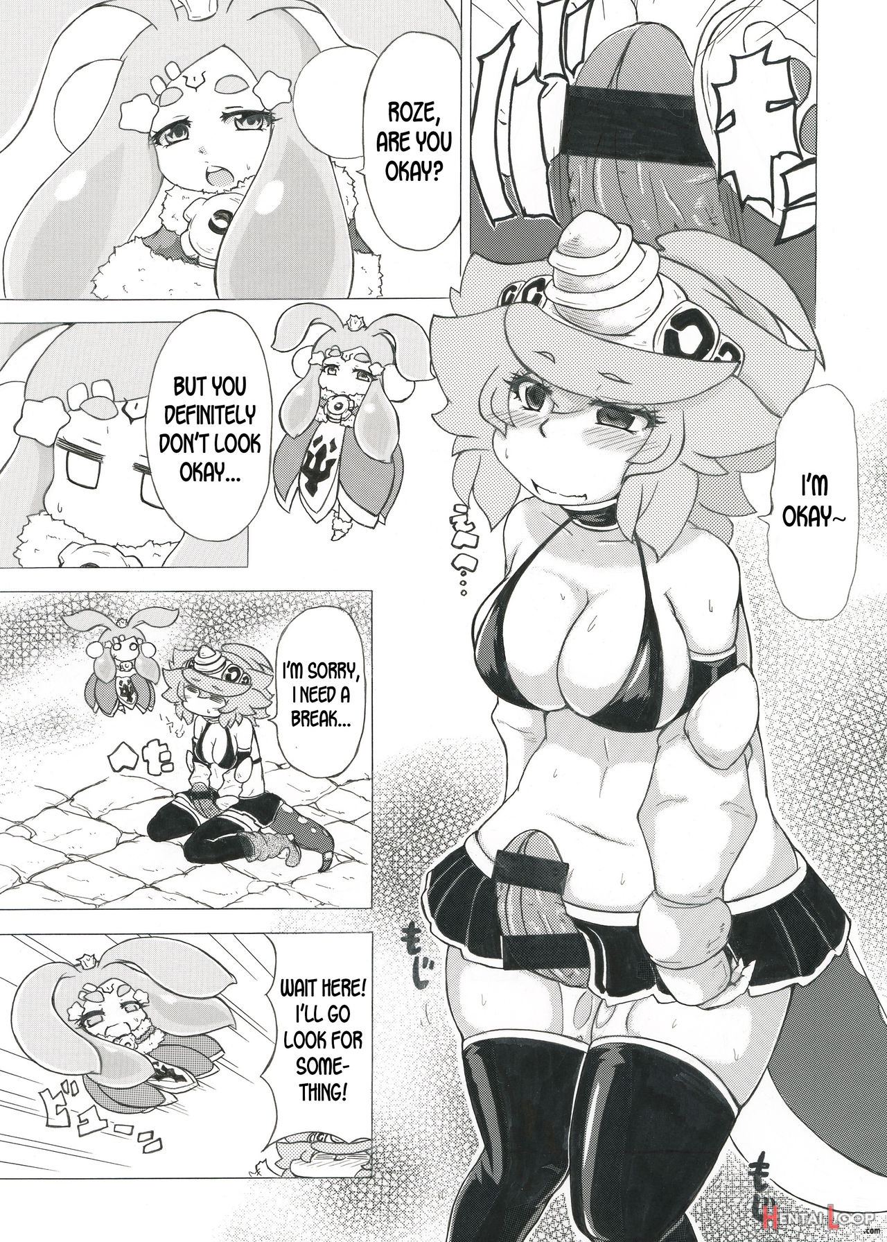 Futanari Dragon And Her Fairy Onahole page 3
