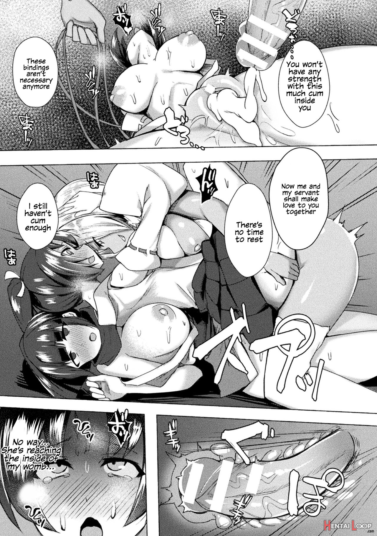 Futanari Girls Forcefully Impregnating Others With A Mating Press! Vol. 1 page 33