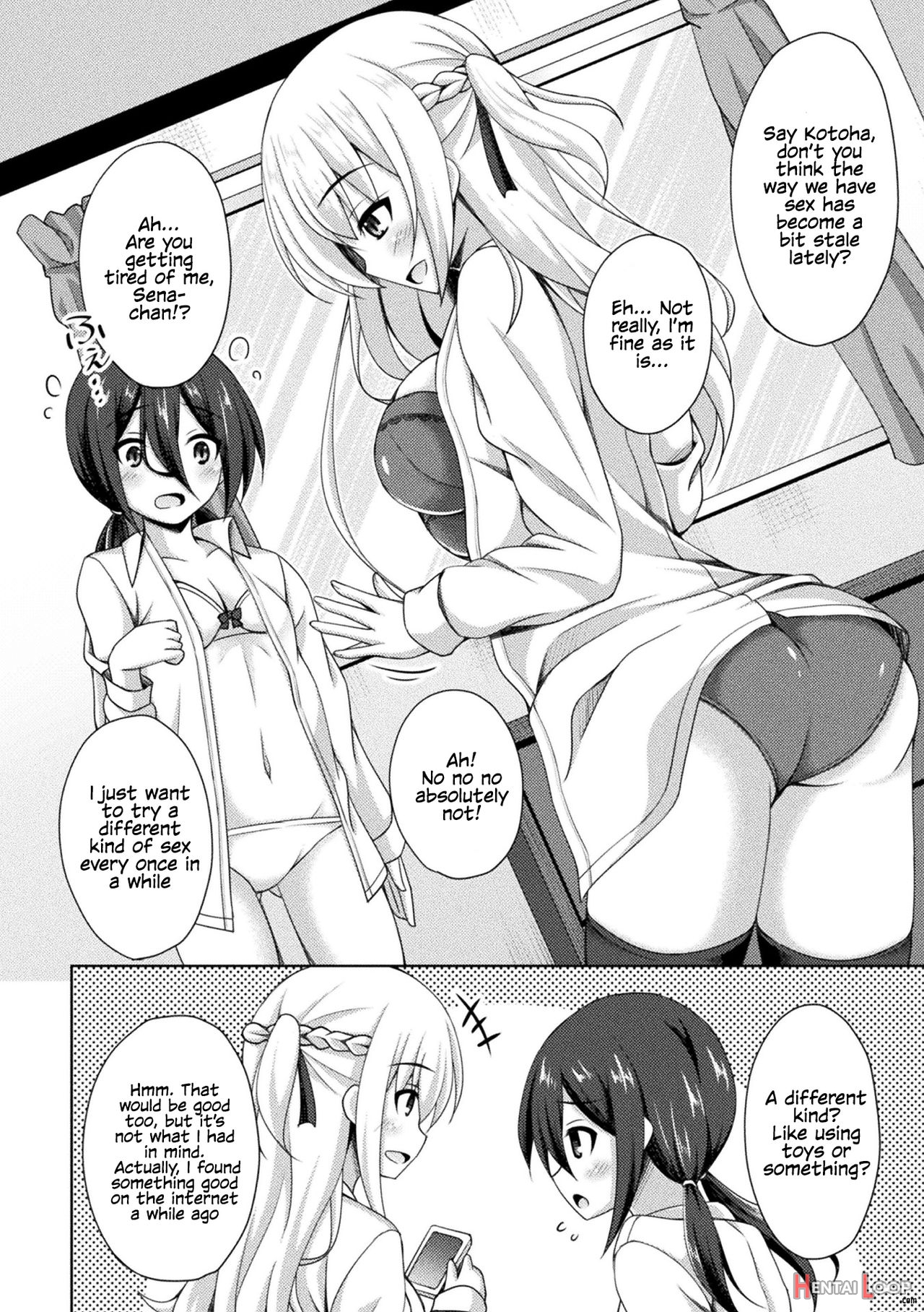 Futanari Girls Forcefully Impregnating Others With A Mating Press! Vol. 1 page 40