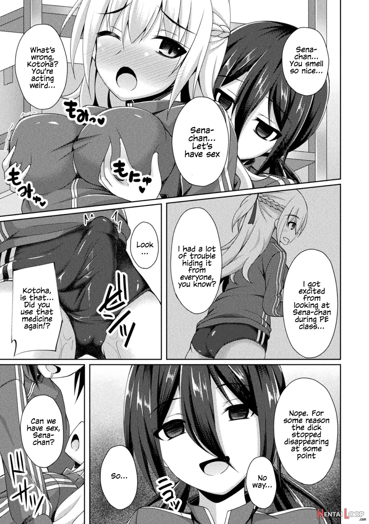 Futanari Girls Forcefully Impregnating Others With A Mating Press! Vol. 1 page 51