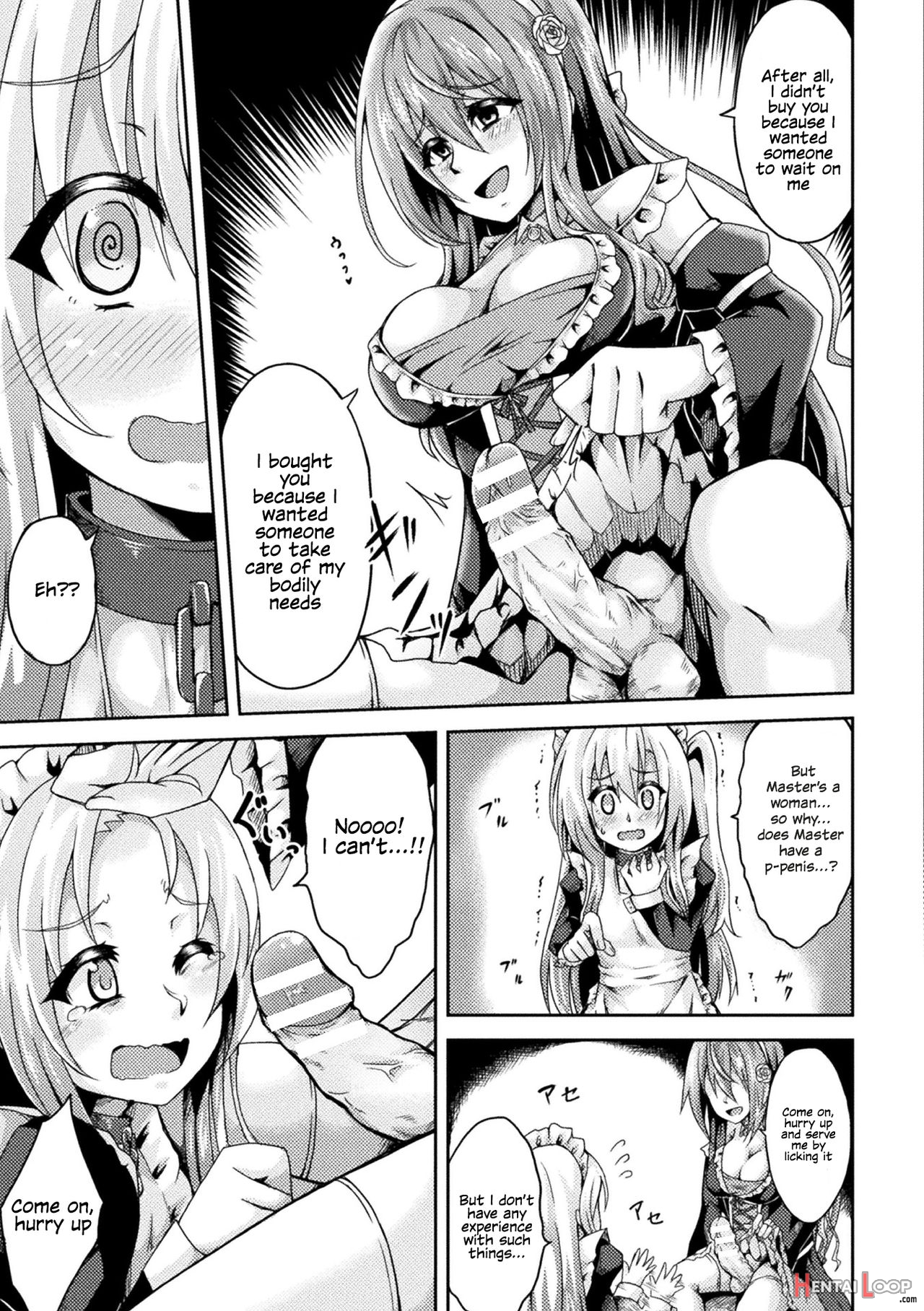 Futanari Girls Forcefully Impregnating Others With A Mating Press! Vol. 1 page 63