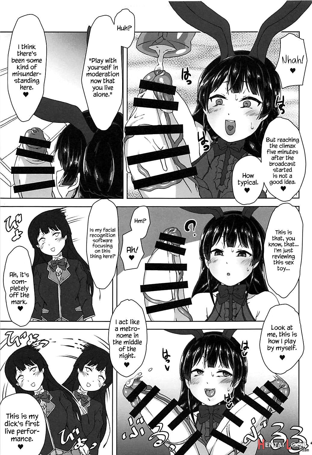 Futanari! Haishin Iinchou! page 13