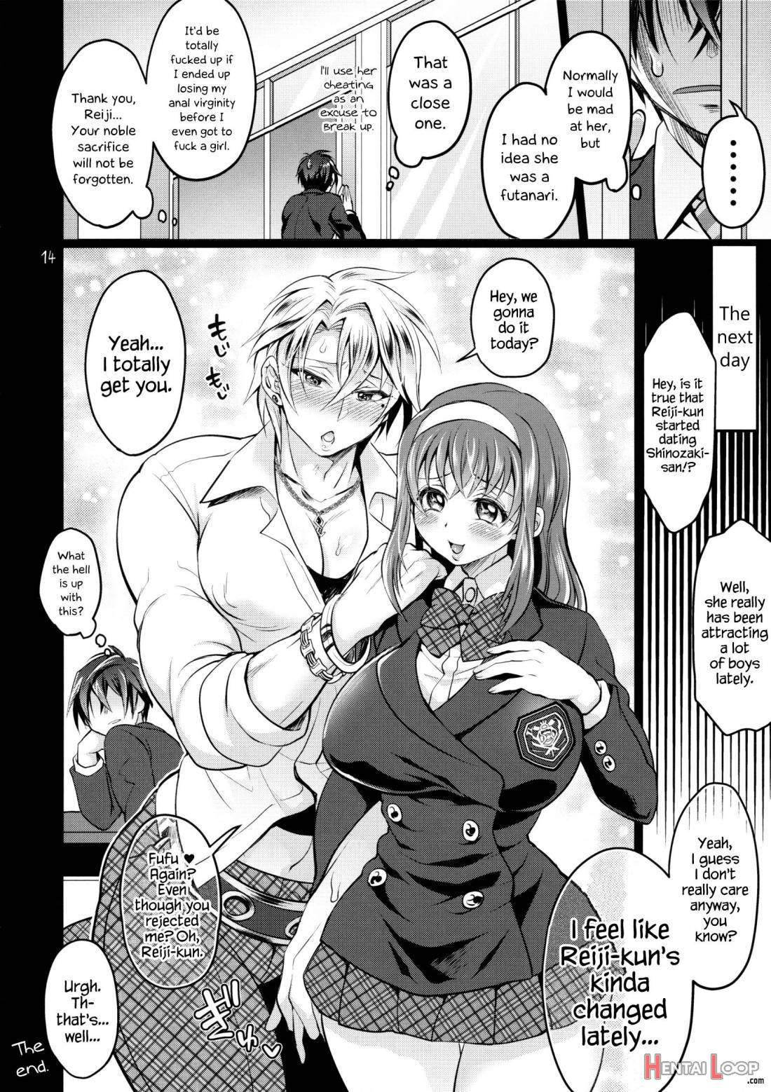 Futanari Kanojo O Netotta Yarichin Otoko Ga Mesu Ochi Sareru page 13