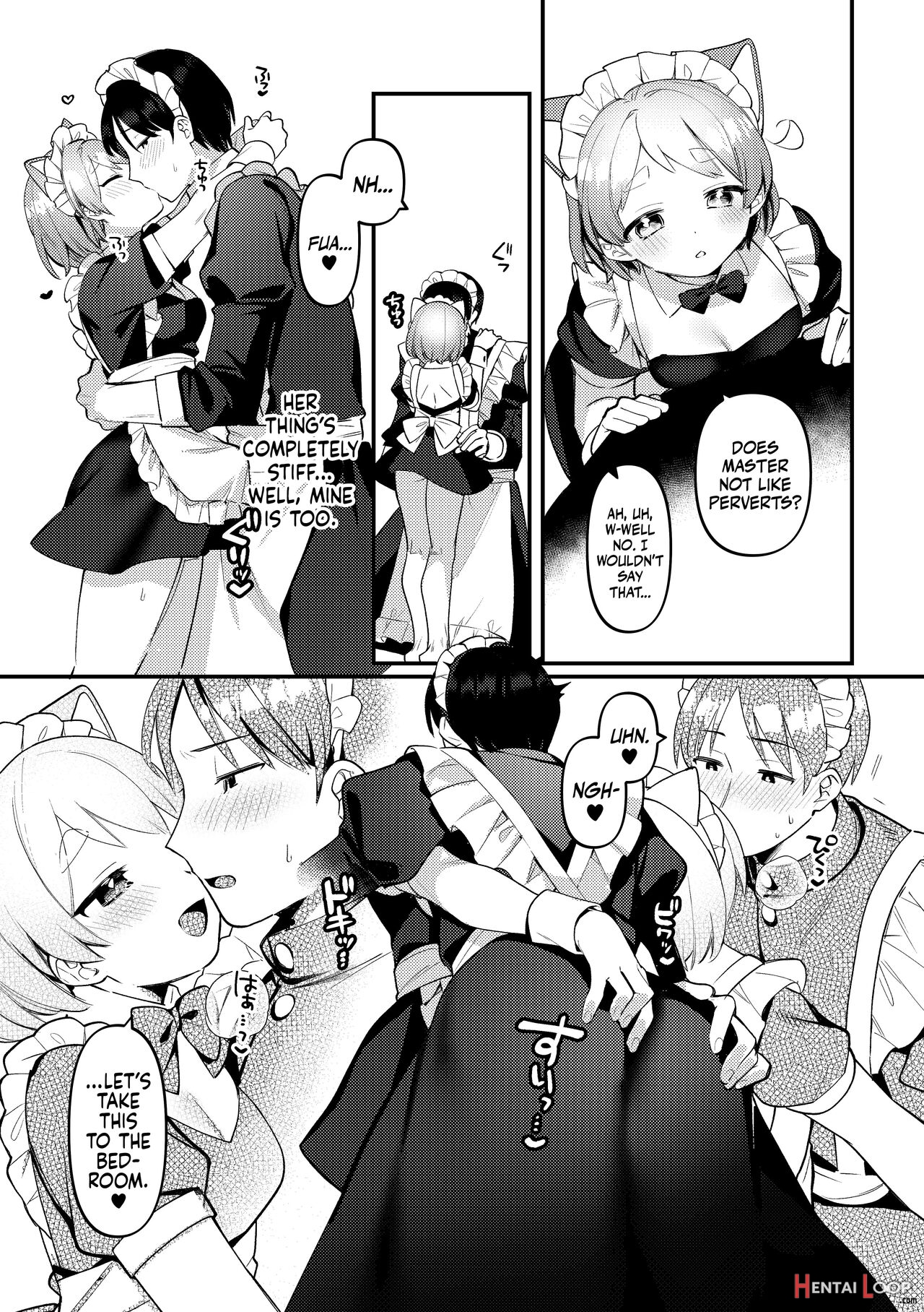 Futanari Maid No Kanojo Ni Gohoushi Sareru Kai page 11