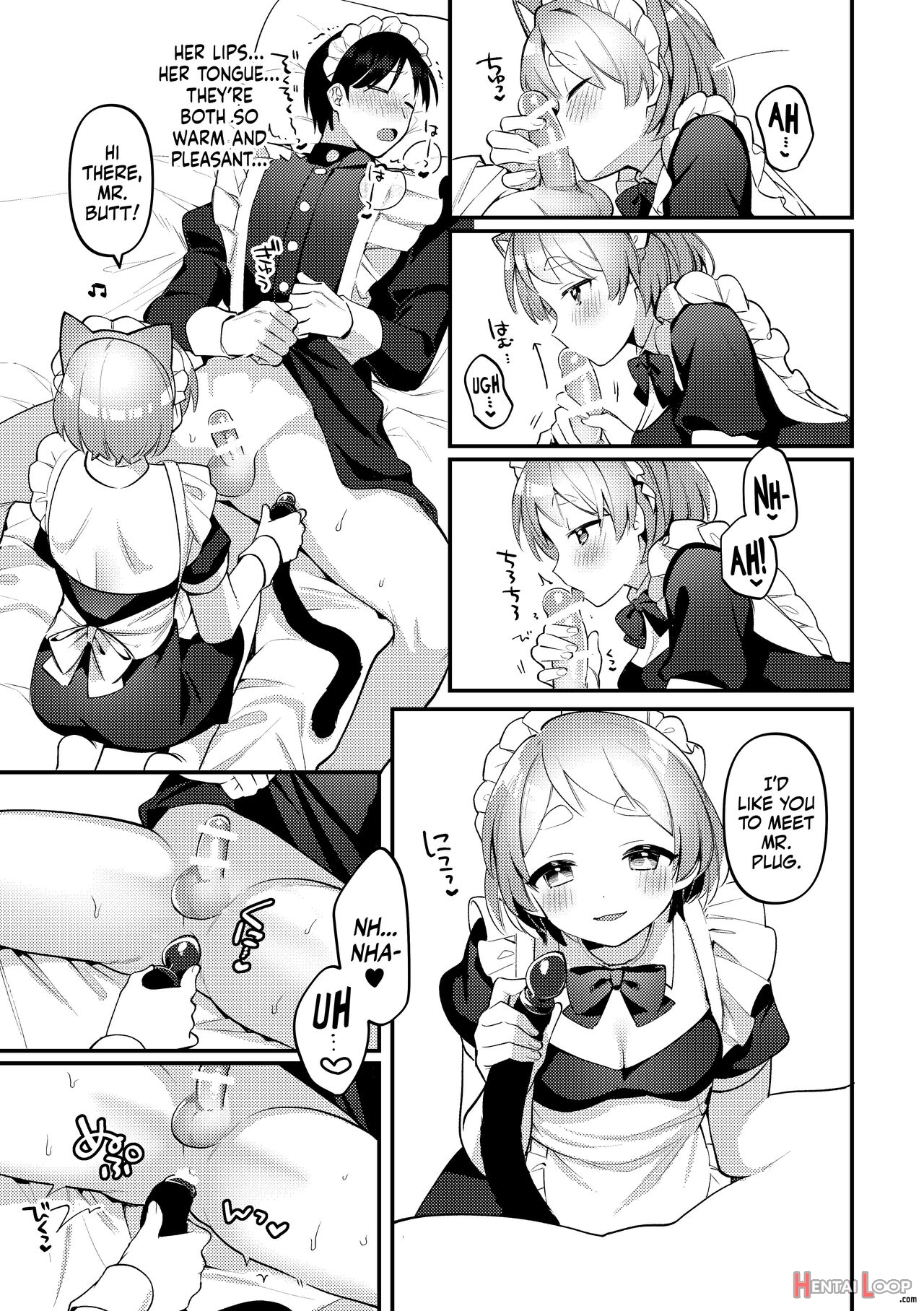 Futanari Maid No Kanojo Ni Gohoushi Sareru Kai page 13