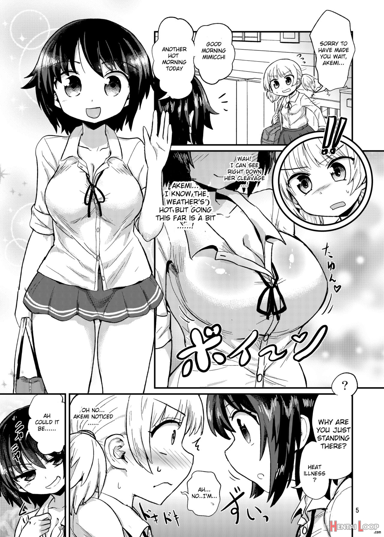 Futanari Musume Wa Jibun No Chinpo Ni Katenai. page 5