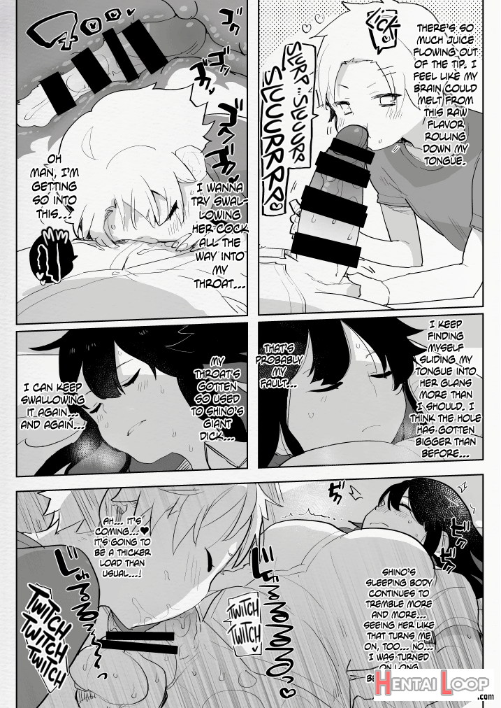 Futanari Osananajimi To Ore To Futanari Ojou-sama page 7