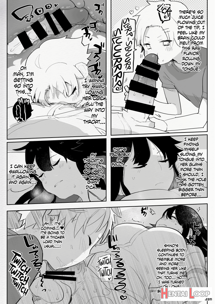 Futanari Osananajimi To Ore To Futanari Ojou-sama page 7