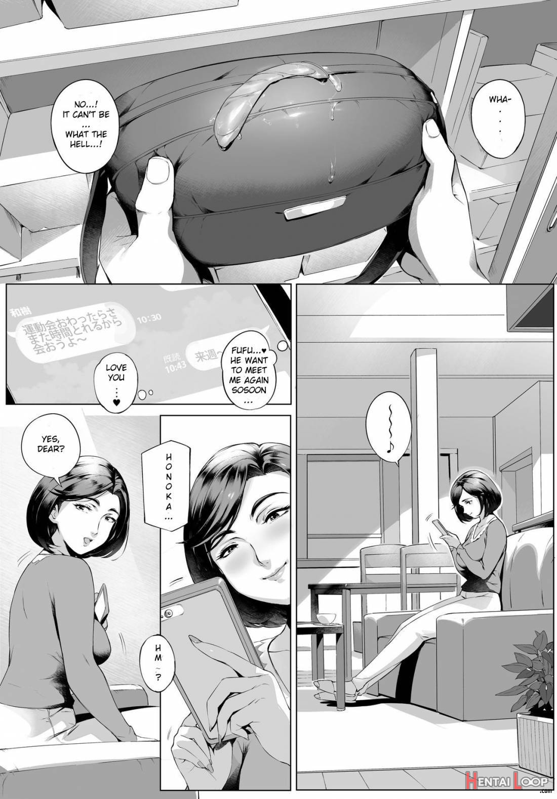 Futei Koubi Zuma Honoka ~hakkaku Hen~ | Cheating Wife Honoka ~caught Red-handed Edition~ page 39