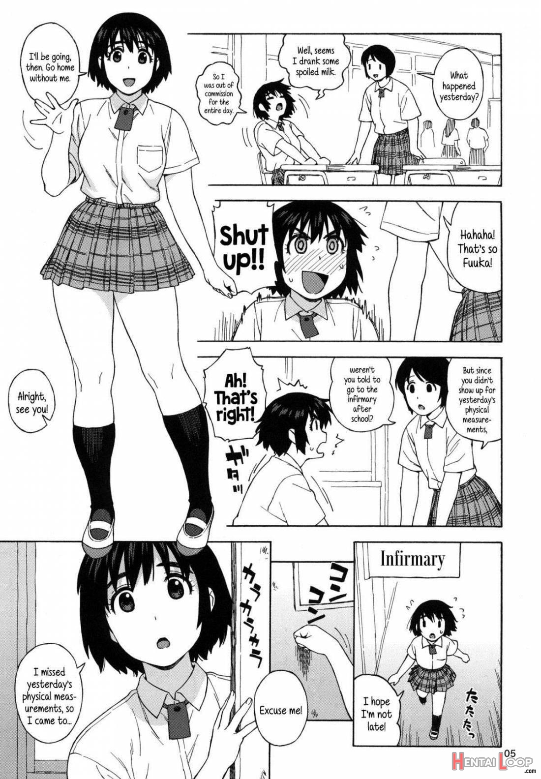 Fuuka To Himitsu No Shintai Sokutei page 3