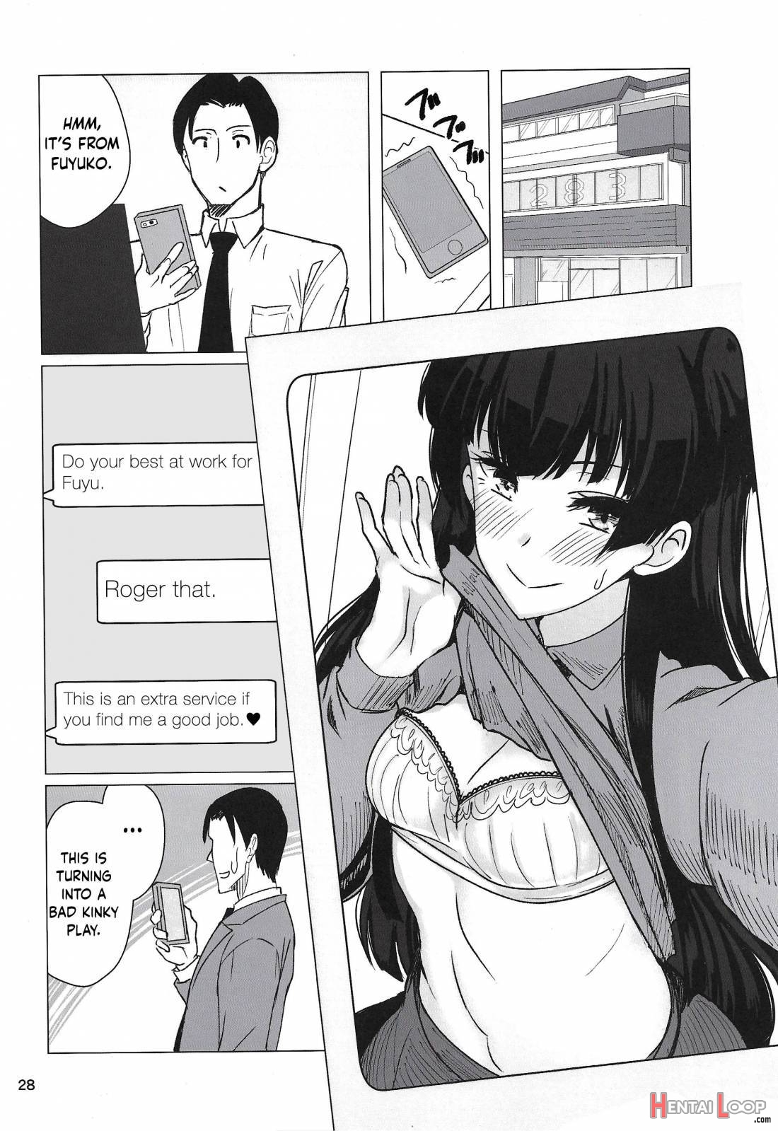 Fuyuko Ni Sukebe Na Jidori O Okutte Kure To Tanomu Hon page 26