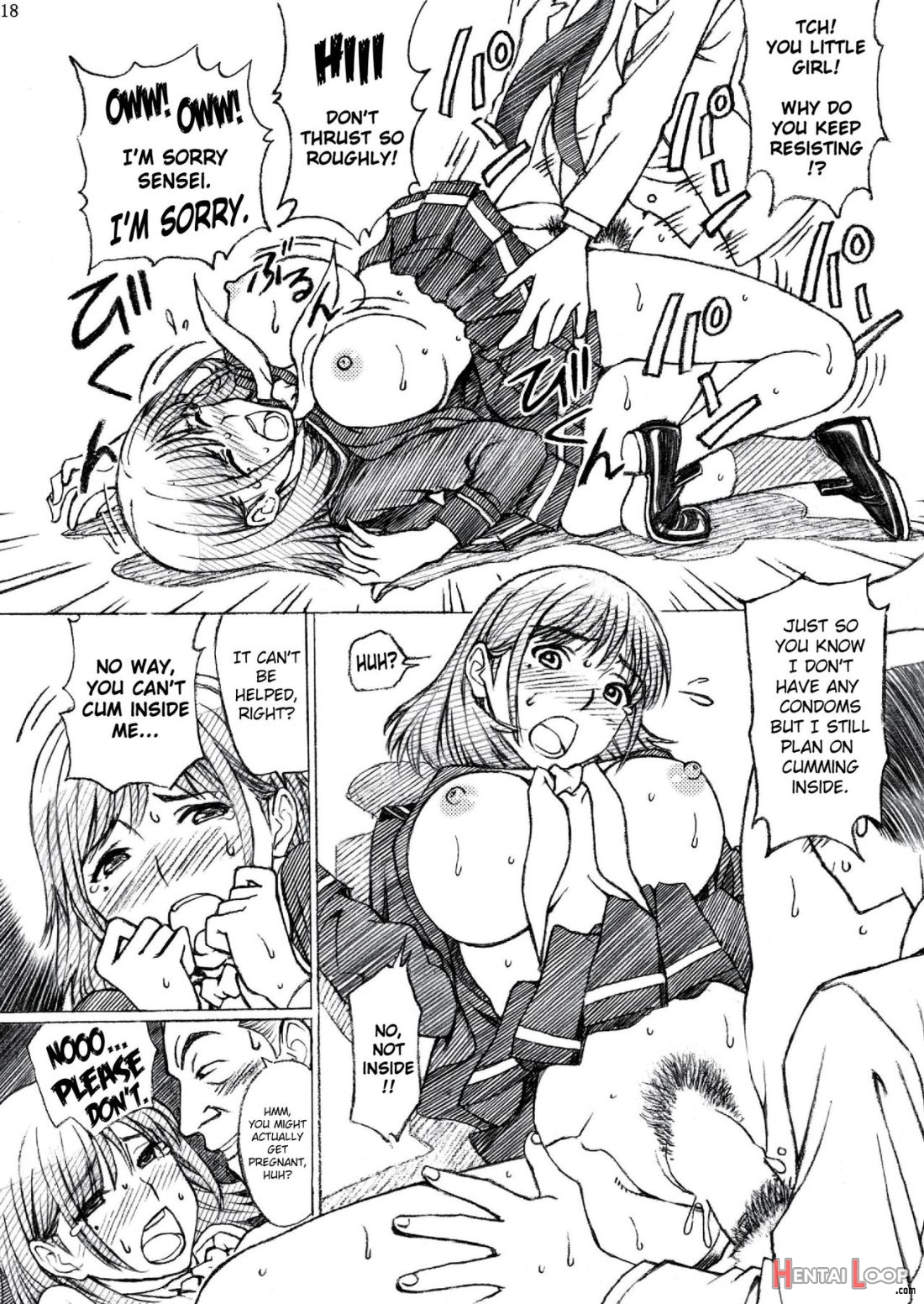 Gakkou No Sensei Ga Love Plus No Nene-san Ni No Joshikousei O Rape Shita! page 17