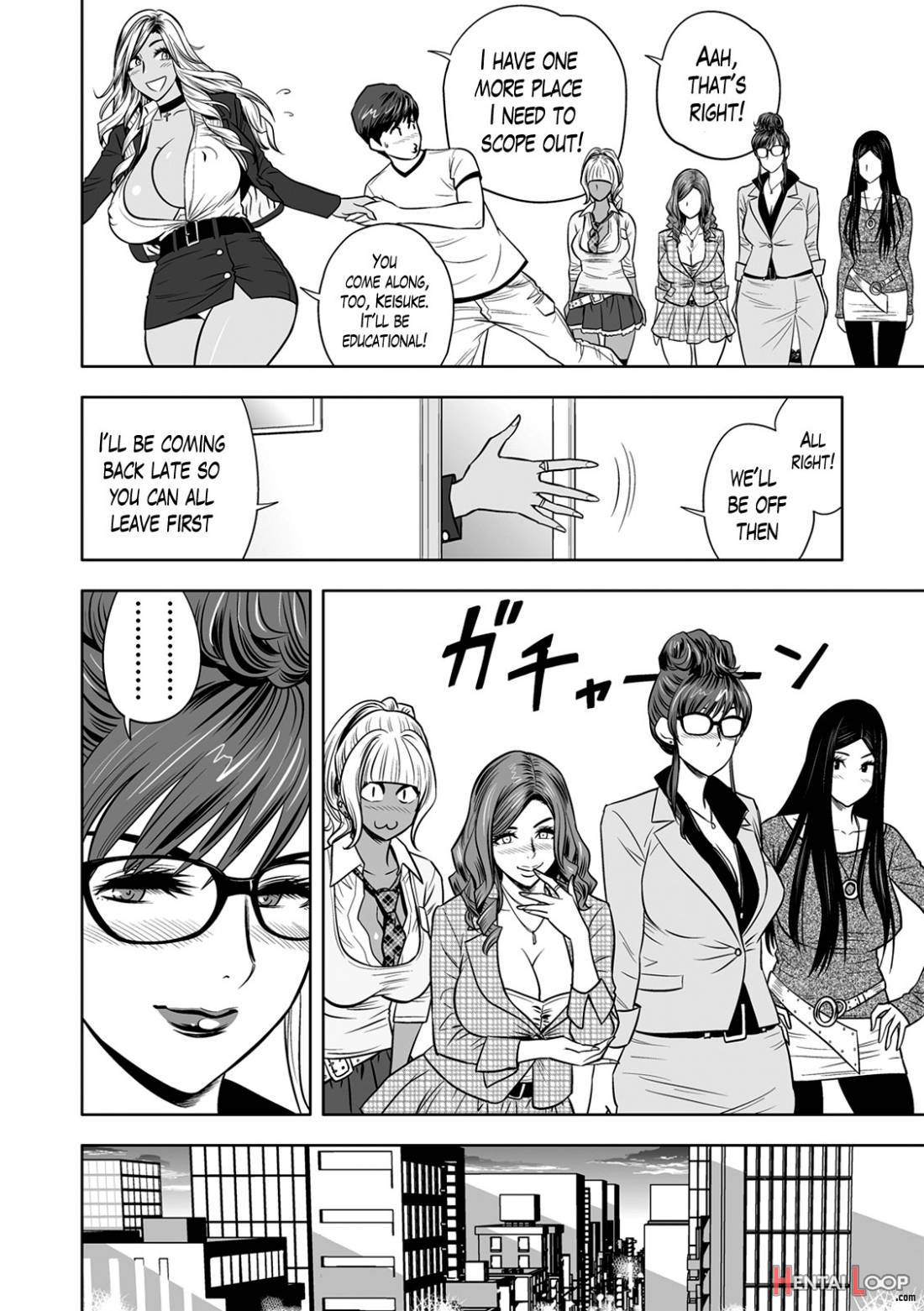 Gal Ane Shachou To Harem Office ~sex Wa Gyoumu Ni Fukumimasu Ka?~ page 14