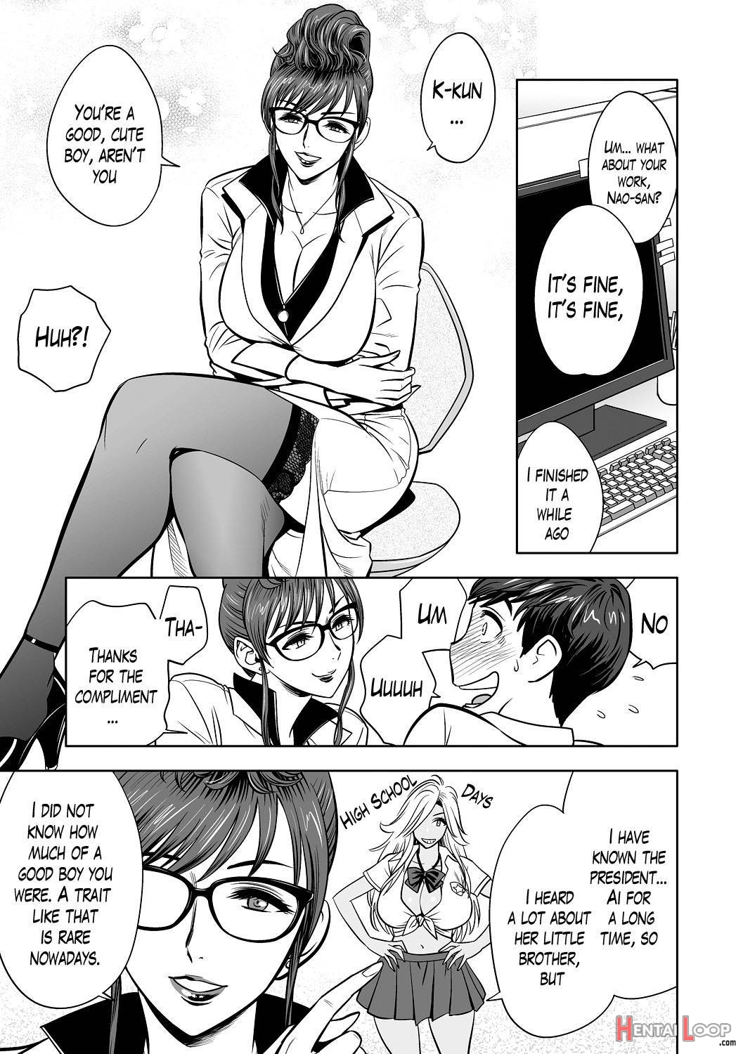 Gal Ane Shachou To Harem Office ~sex Wa Gyoumu Ni Fukumimasu Ka?~ page 37