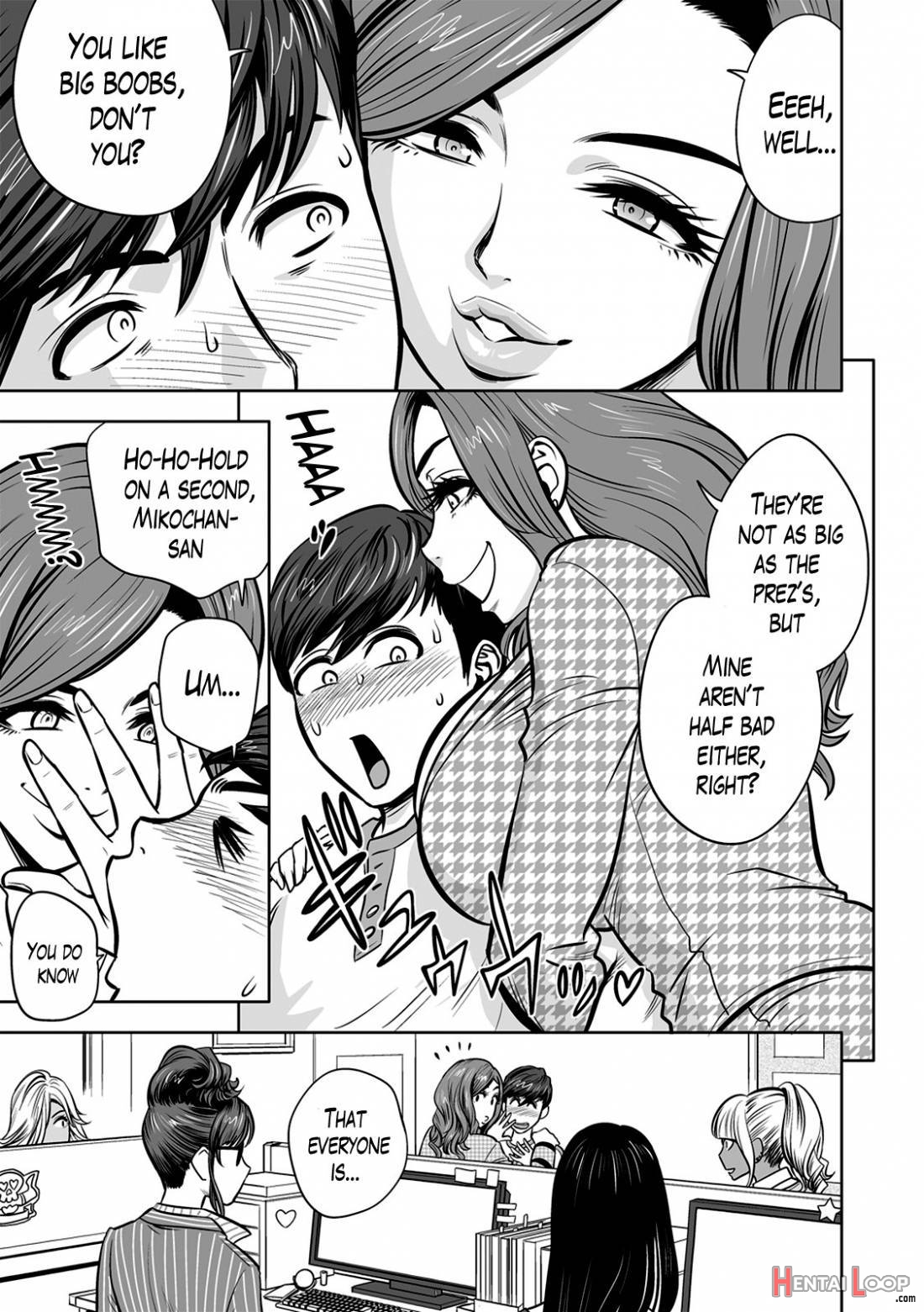 Gal Ane Shachou To Harem Office ~sex Wa Gyoumu Ni Fukumimasu Ka?~ page 55