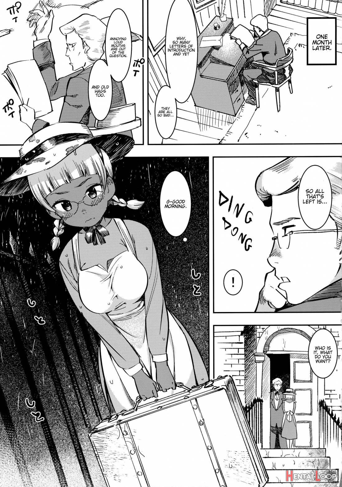 Ganso! Kasshoku Kokumaro Funnyuu Maid!!! page 7